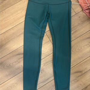 lululemon athletica Deep Teal Workout Leggings